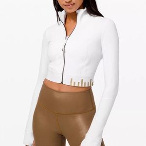 Lululemon Gold Special Edition Cropped Define Jacket size small 6